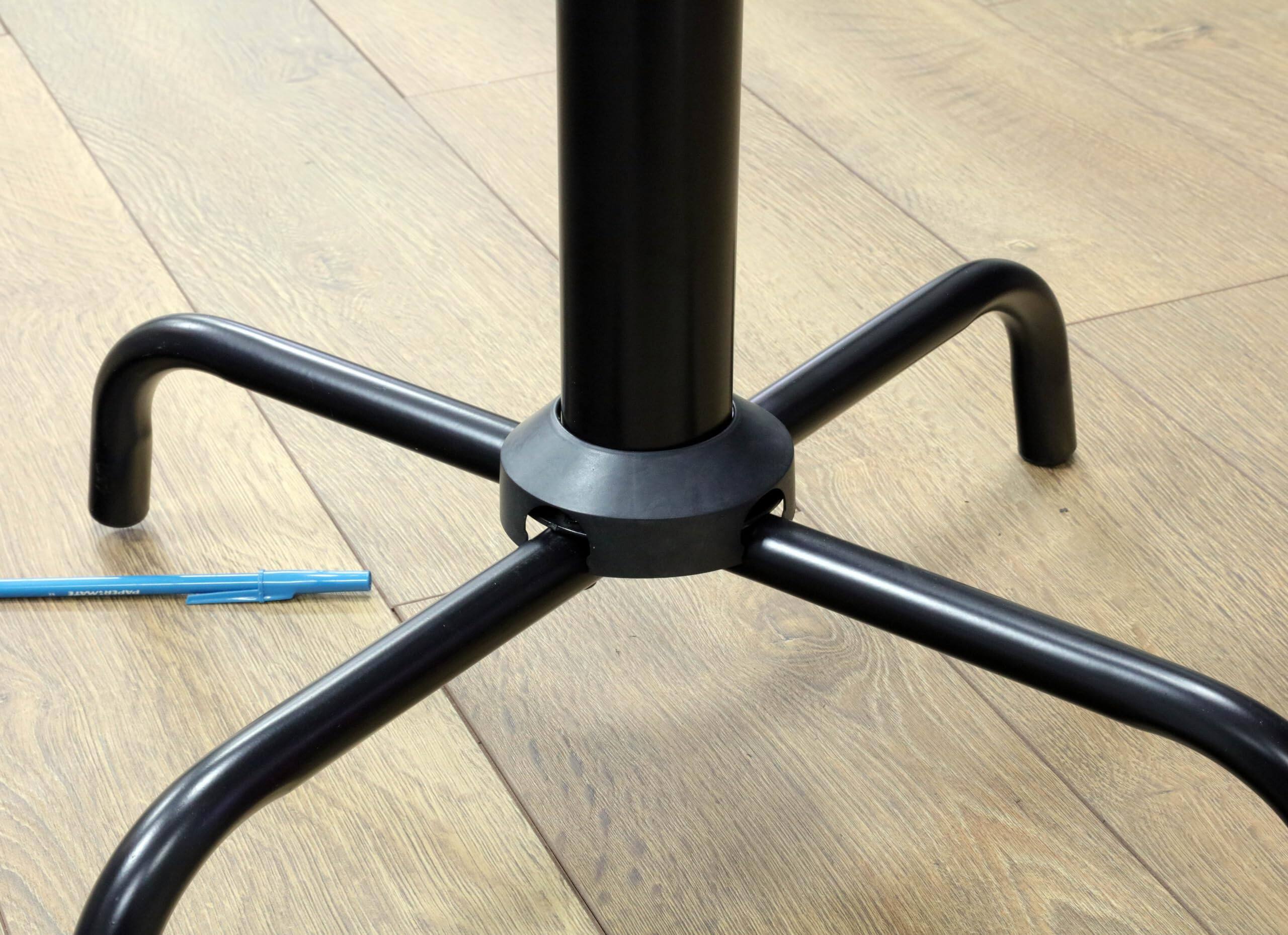 Alt View 3. Hirose Alice - Frenchi Home Furnishing 8 Hooks Metal Coat Rack - Black-1 20 x 20 x 73 in.