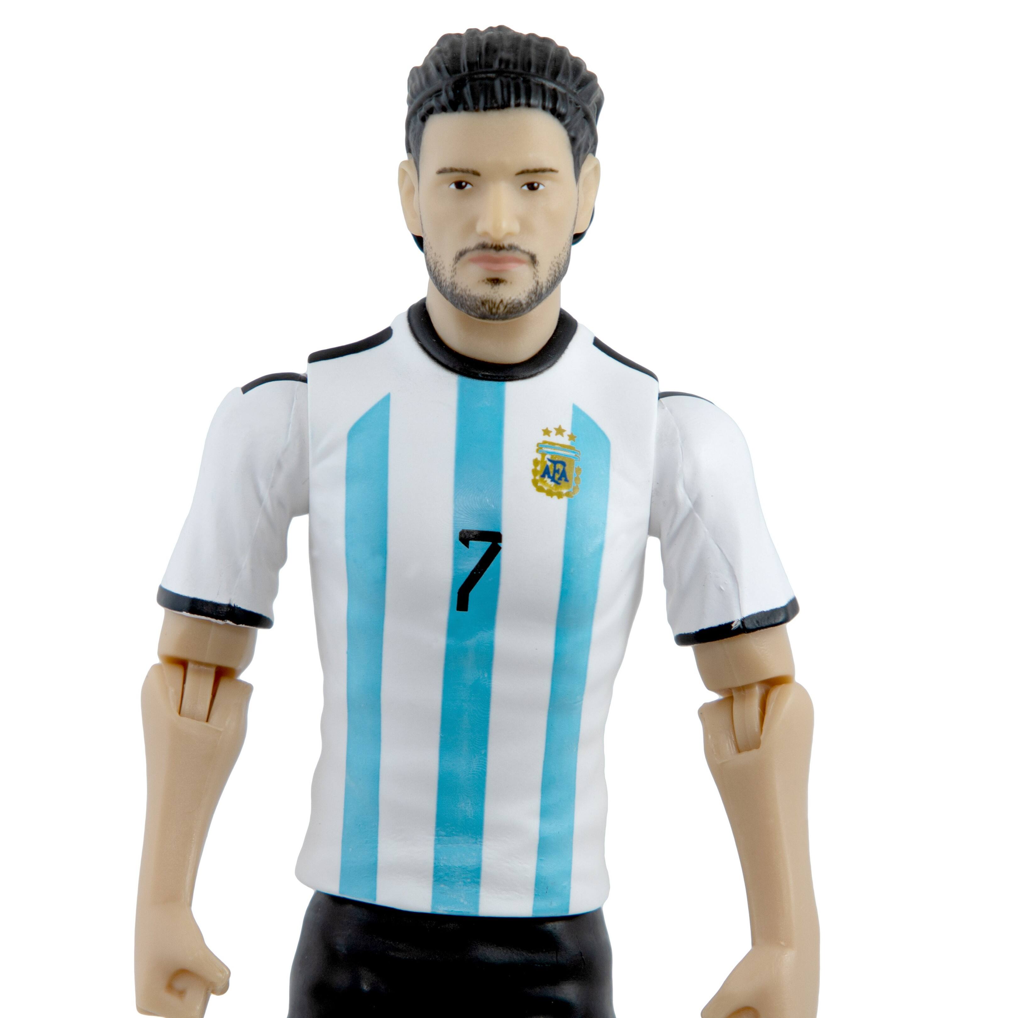 Alt View 2. Banbo Toys - Banbo Toys SOCKERS Argentina National Rodrigo De Paul 8" Collectible Soccer Action Figure.