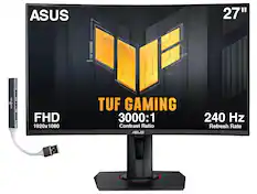 ASUS 27" GAMING TUF DOCKSTORM XOX0
FHD 1920x1080
TUF GAMING
3000:1 Contrast Ratio
ASUS 240 Hz Refresh Rate