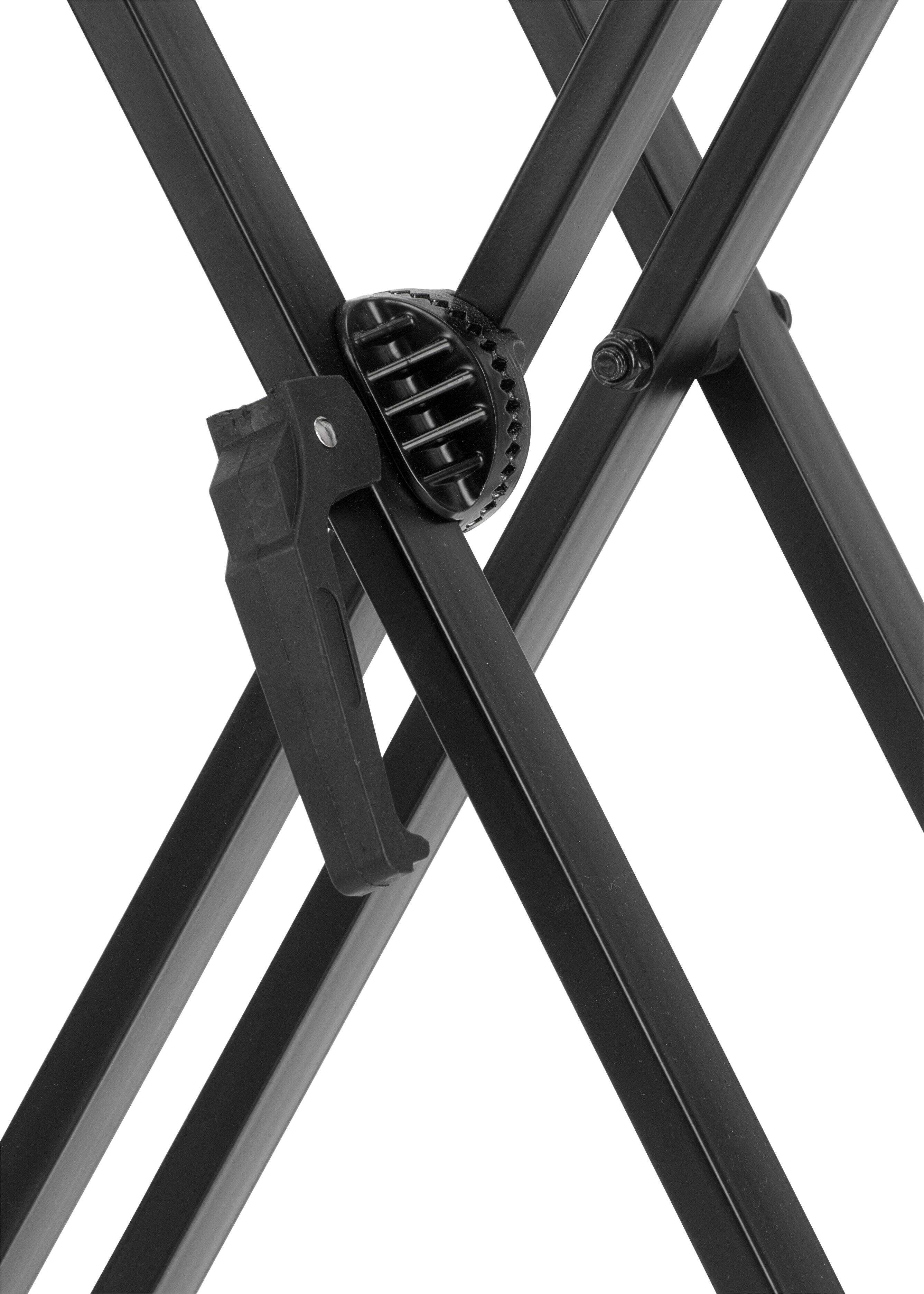 Back. Knox - Knox Gear Adjustable Double X Keyboard Stand.