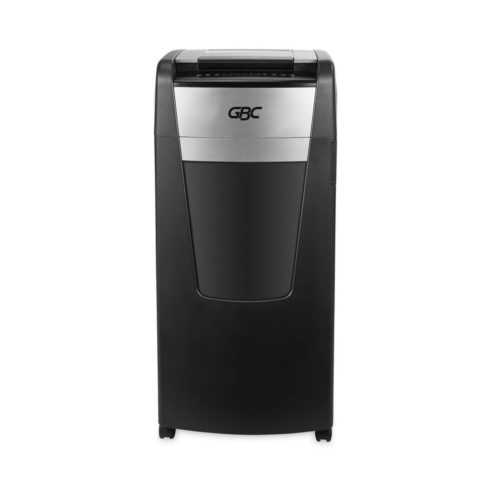 GBC - WSM1757613 AutoFeed+ 750M 750 Auto/15 Manual Sheet Capacity Micro-Cut Large Office Shredder - Black