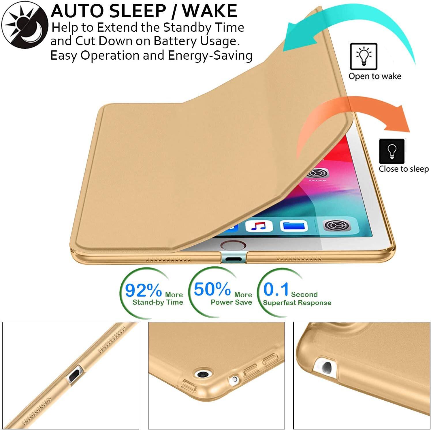 DuraSafe Cases iPad Pro 12.9 inch 1st Gen 2015 Trifold PC Smart Case ...