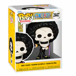 Funko - Pop! One Piece Brook #2447 Vinyl Figure - Multicolored