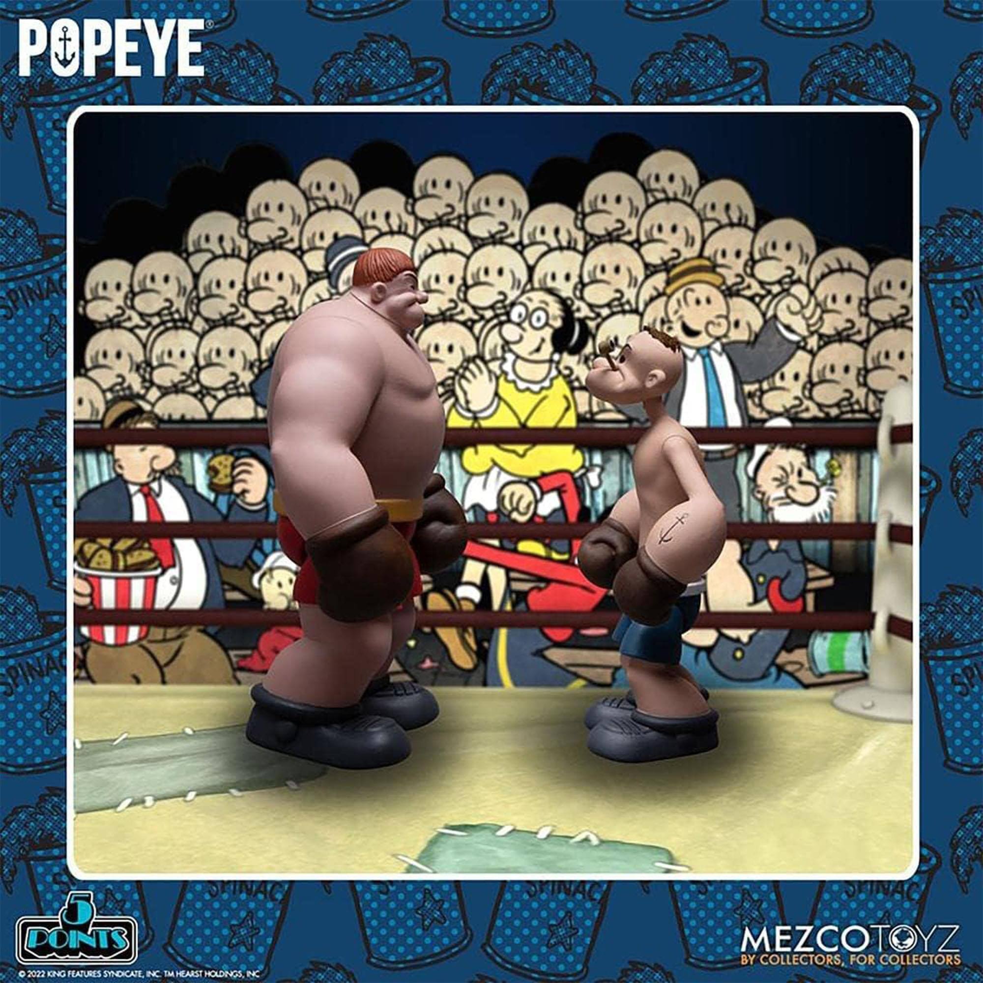 POPEYE SPINA SPINA SUINAC DOINTS e 2022 CNG FLATURES SYNDICATE, INC TM HEARS! HOLDINGS NC MEZCOTOYZ BY COLLECTORS, FOR COLLECTORS