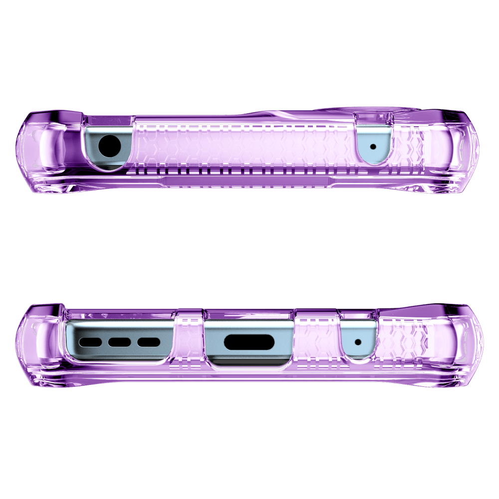 Alt View 3. Itskins - ITSKINS Spectrum_R Clear Case for Motorola Moto G Play (2024) - Light Purple - Purple.