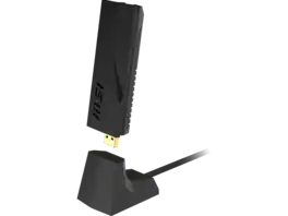 MSI - BE6500 WiFi 7 USB Adapter Best performance with USB 3.2 Gen 1 port- Wireless Adapters