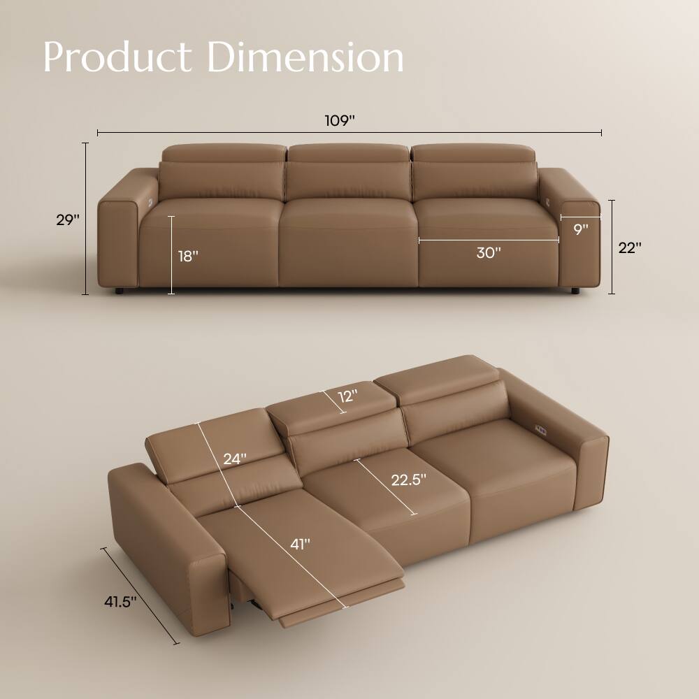 Product Dimension

109"
29"
18"
30"
9"
22"
12"
24"
22.5"
41"
41.5"