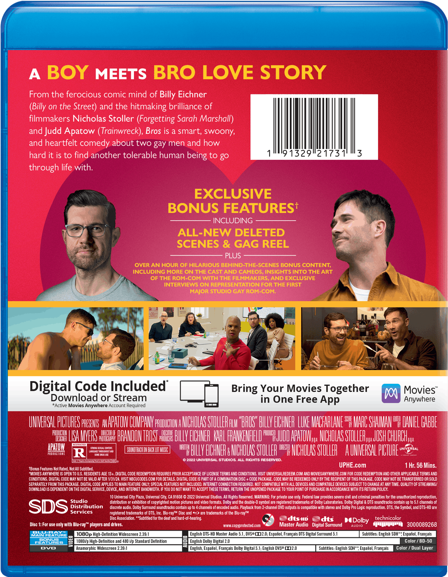 Back. Bros (with DVD) [Blu-ray].