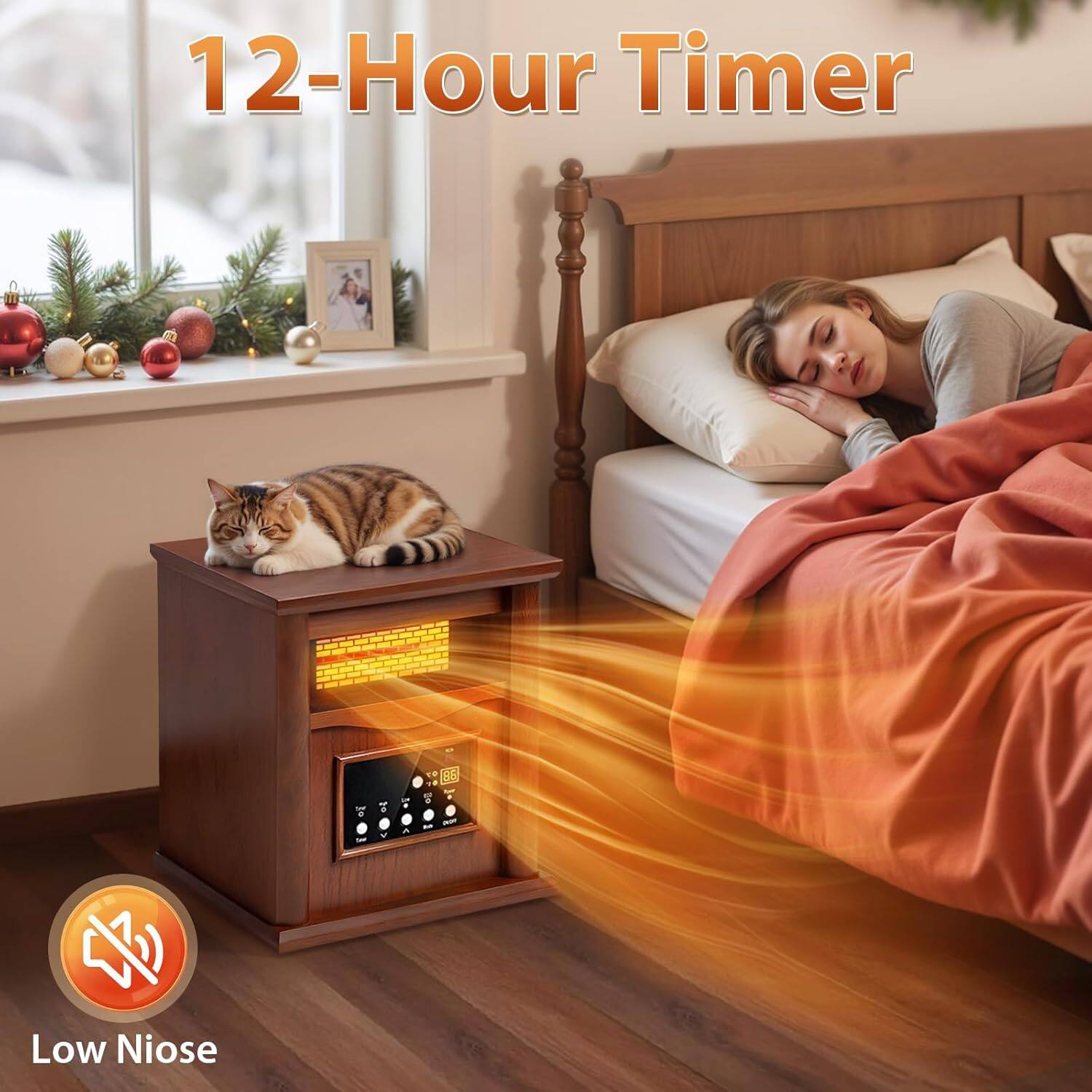12-Hour Timer  
Low Noise
