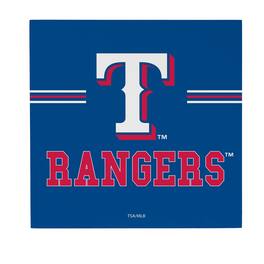 Evergreen Enterprises - Texas Rangers 12" x 12" Wood Wall Sign - Multicolor