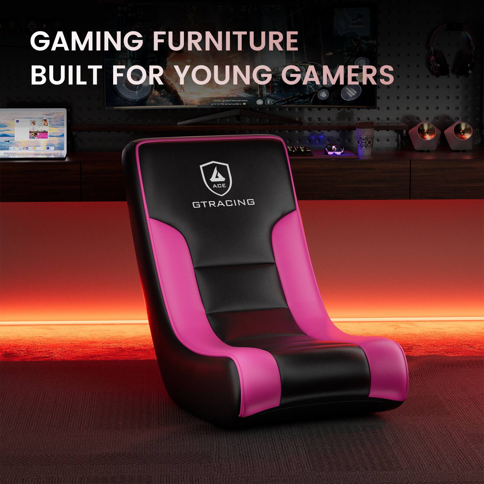 GAMING FURNITURE BUILT FOR YOUNG GAMERS

AGE GTRACING