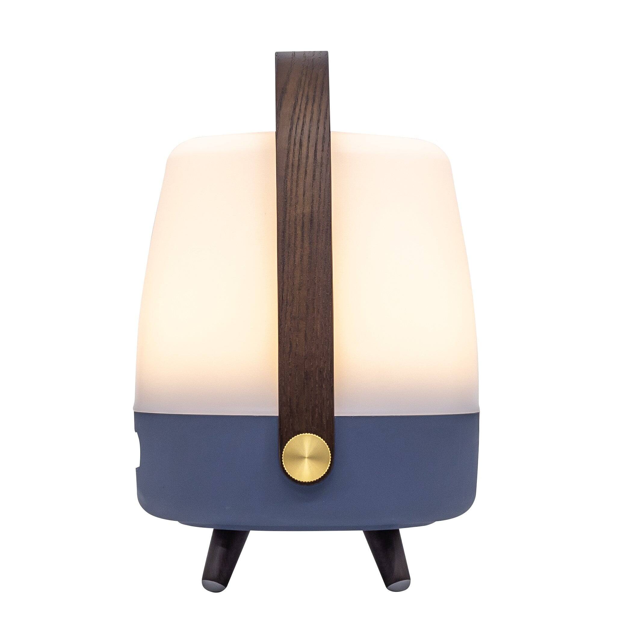 Alt View 7. Kooduu - Lite Up Play Mini, Ocean - Cordless rechargeable indoor/outdoor speaker Lamp, Sound by JBL.