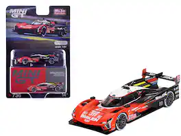 Mini GT - Cadillac V-Series.R #311 Action Express Racing 24 Hours of Le Mans 2023 Jack Aitken Pipo Derani Alexander Sims 1/64 - Red And Black