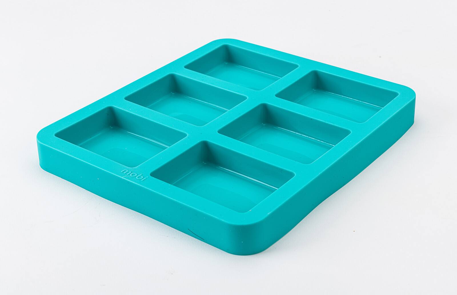 Alt View 1. MOBI - Silicone Ice Cream Sandwich Maker, Shark - Blue.