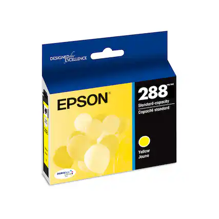 Designed for Excellence TM/MC Epson 288 Standard-capacity Capacit standard 1 20 I boe Y Yellow Jaune DURArite Write Ultra INK