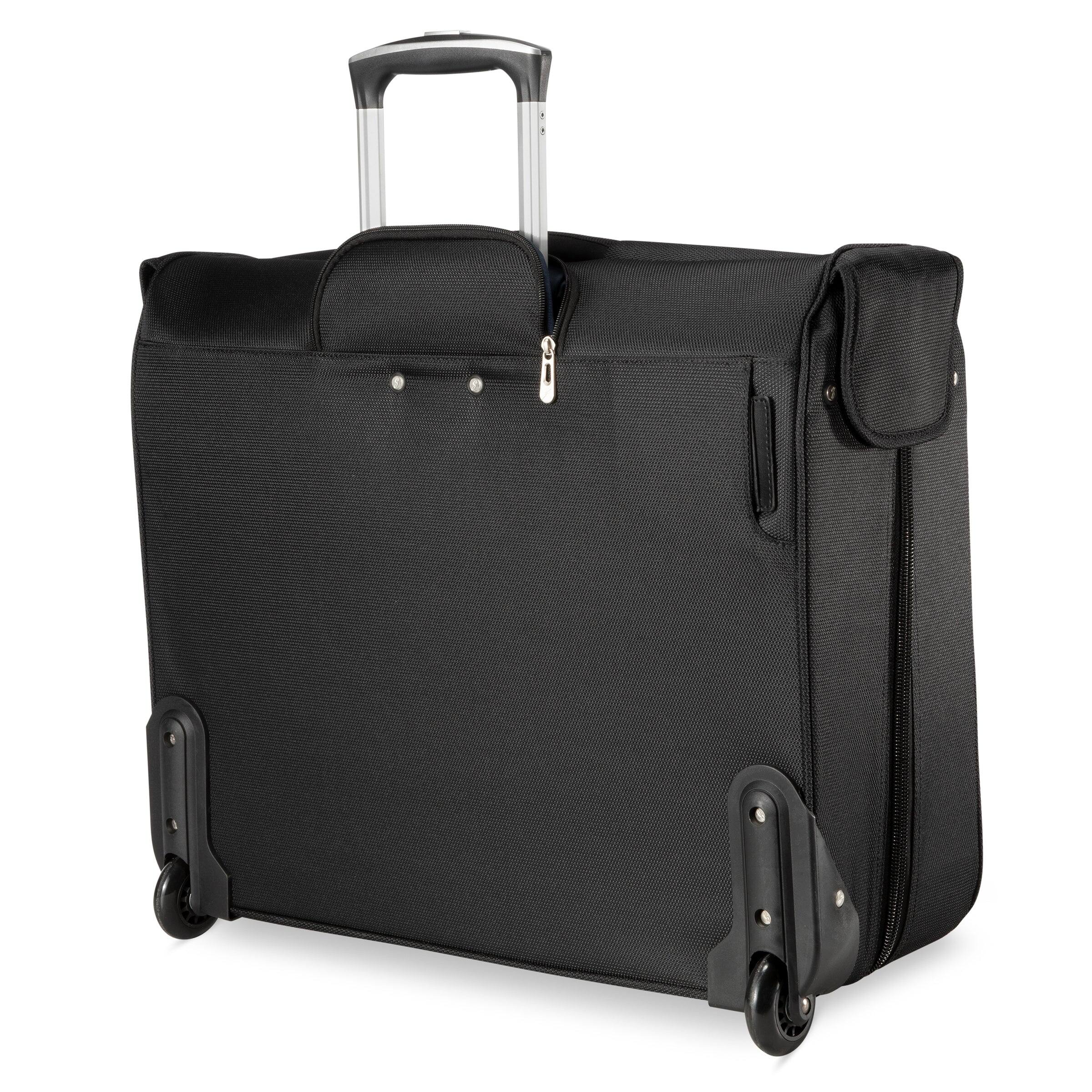 Back. Skyway - Sigma 7.0  Softside Rolling Garment Bag, Black - Black.