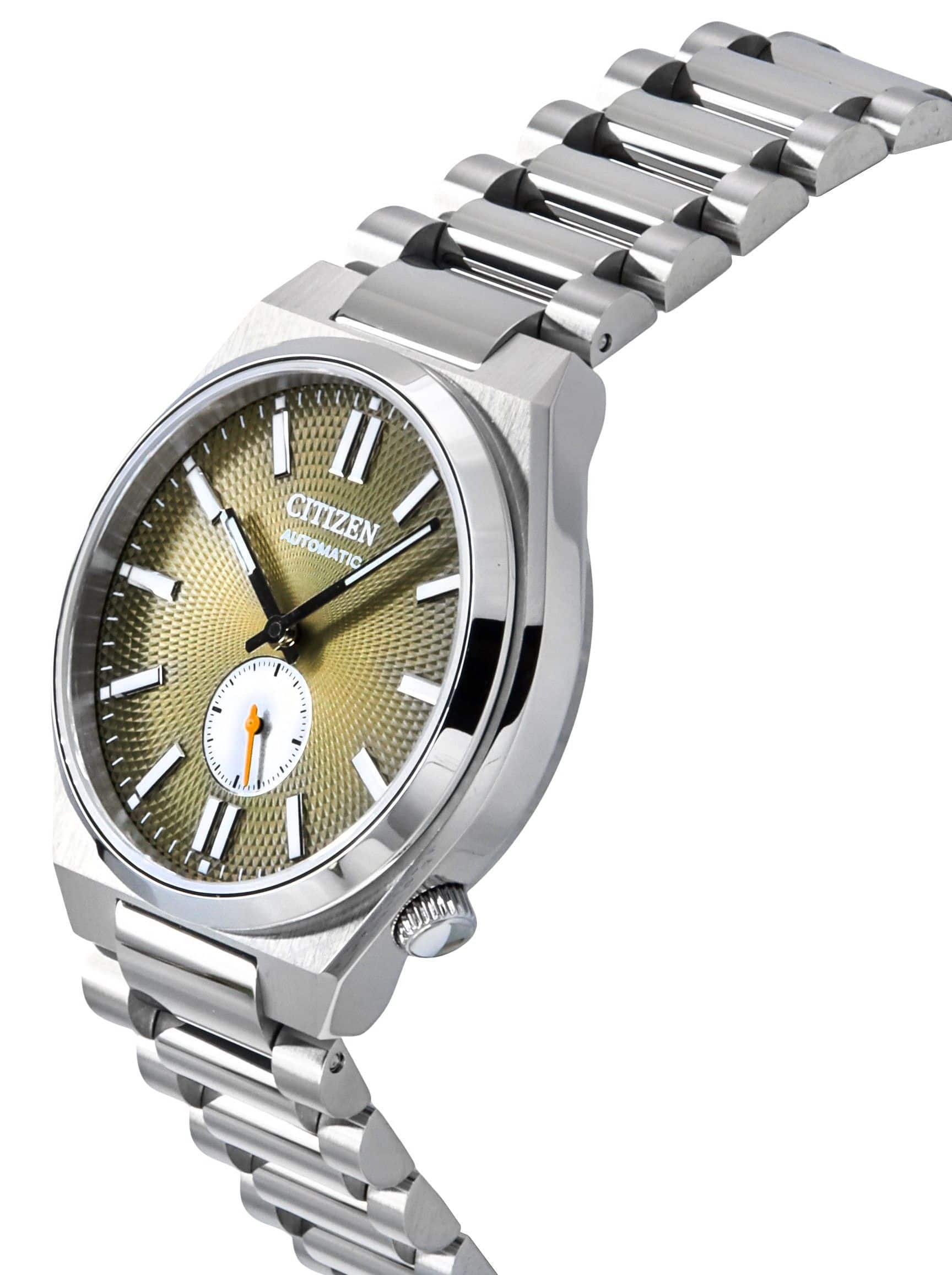 Citizen Tsuyosa Small Second Stainless Steel Textured Dial