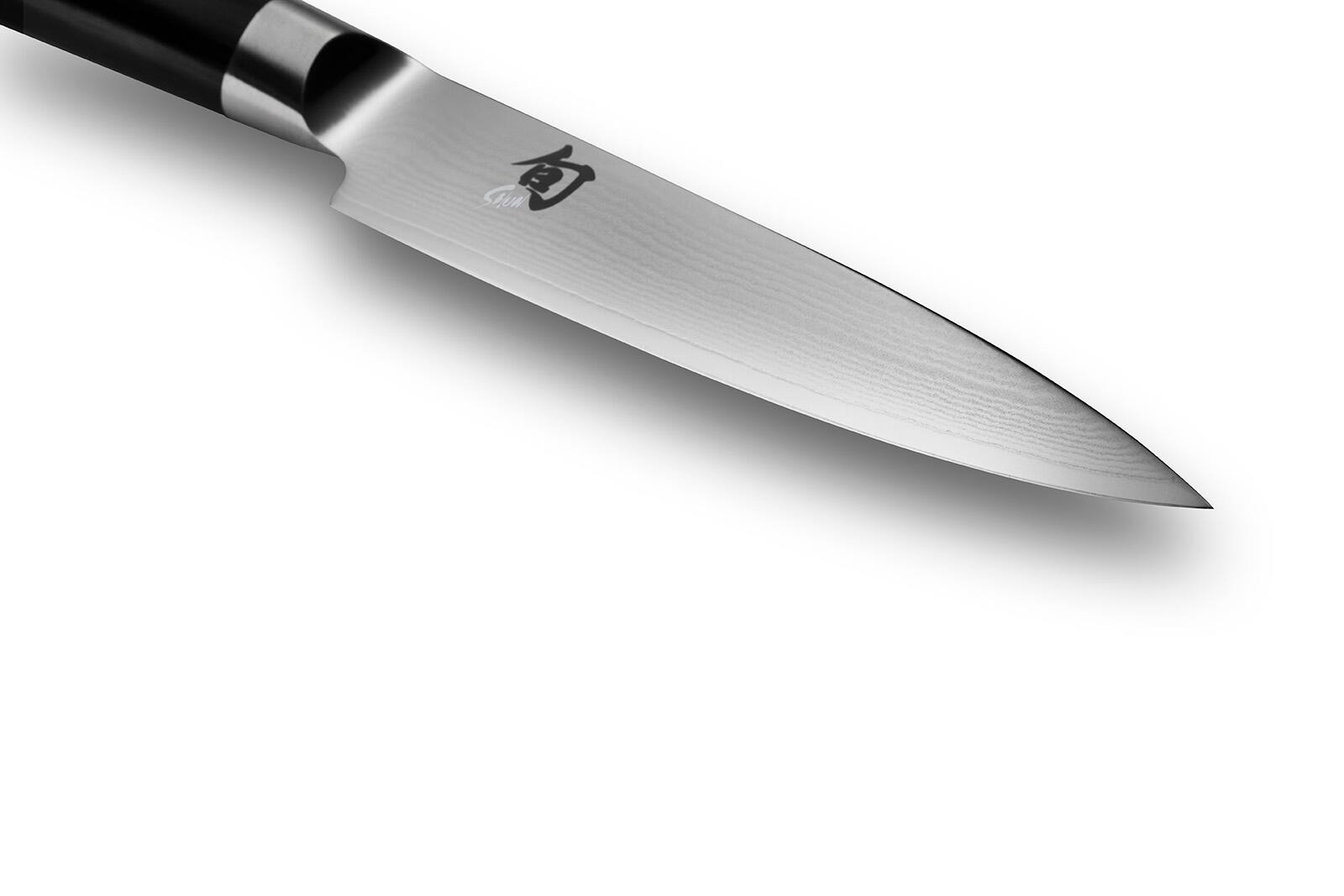 Alt View 2. Shun - Classic Paring Knife, 4 Inch - Black.