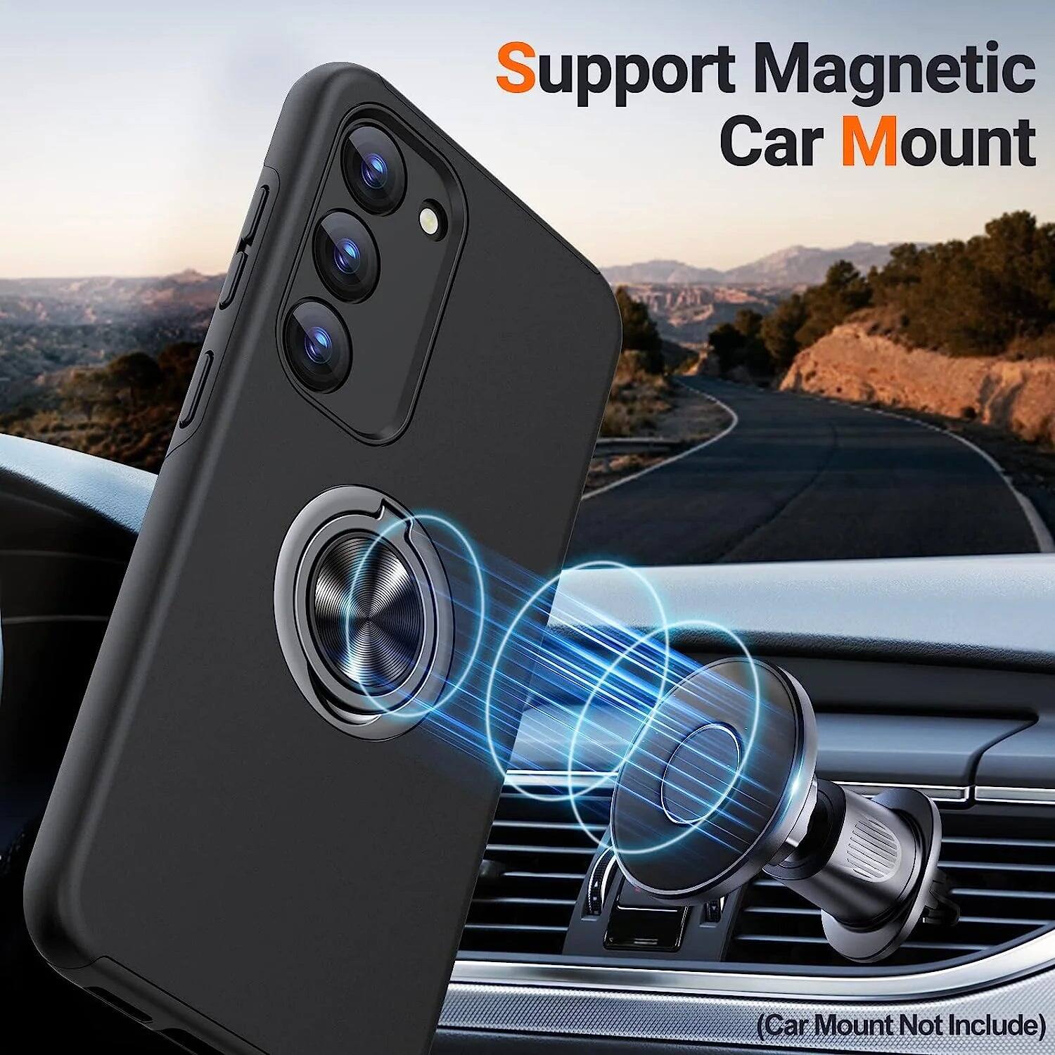 Support Magnetic Car Mount
(Car Mount Not Include)