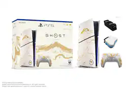 PlayStation 5 PS5 Console Ghost of Yotei Gold Limited Edition Bundle 1TB New - PlayStation 5