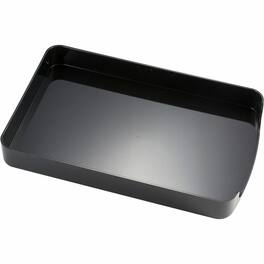 Officemate - 2200 Series Front Loading Trays 2" Height x 10.75" Width x 15.62" Depth Desktop Non skid Base Plastic - Black