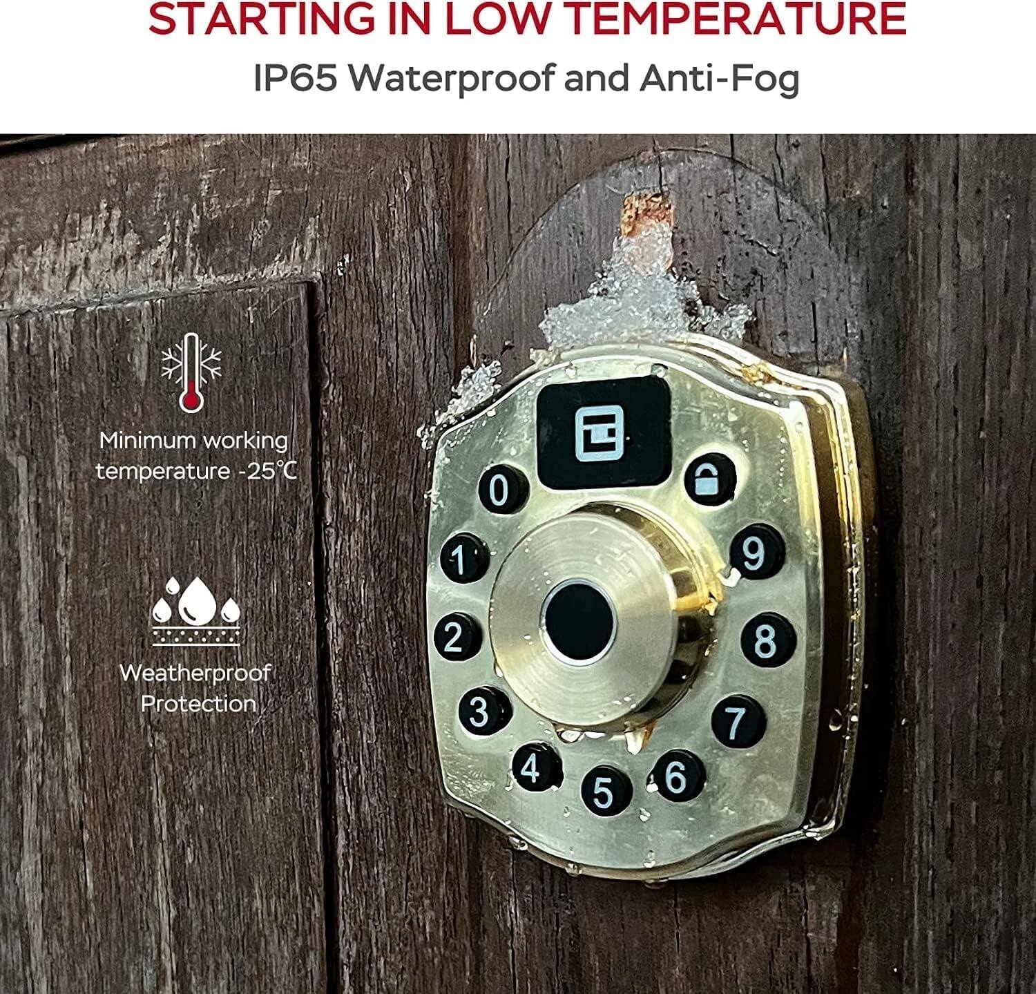 STARTING IN LOW TEMPERATURE  
IP65 Waterproof and Anti-Fog  

Minimum working temperature -25°C  

Weatherproof Protection