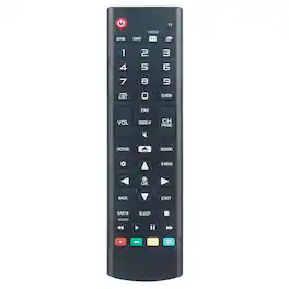 WINFLIKE - AKB75095376 Replacement Remote Control fit for LG 4K UHD Smart TV - Black