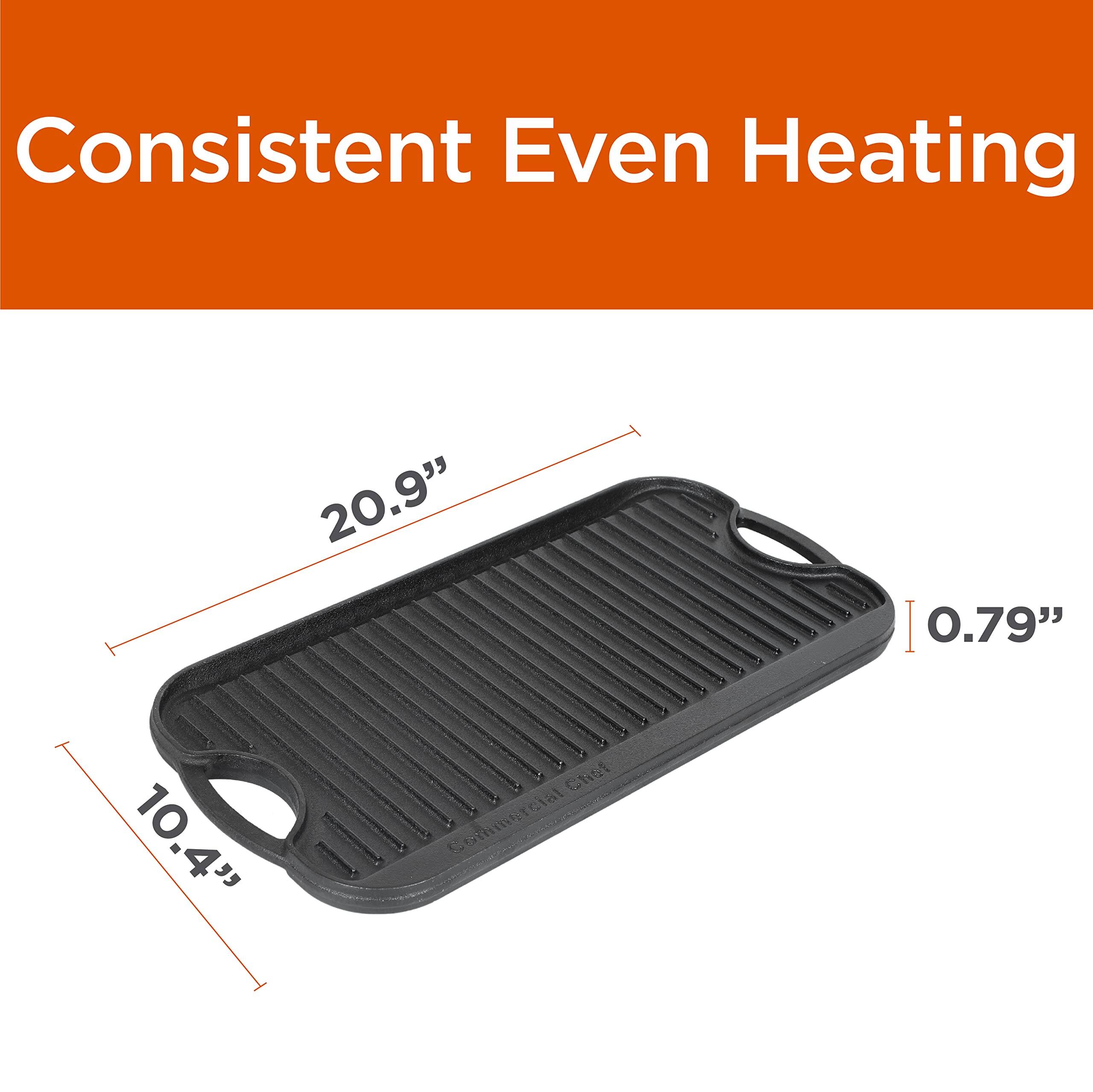 Consistent Even Heating, 20.9", 10.4", 0.79"