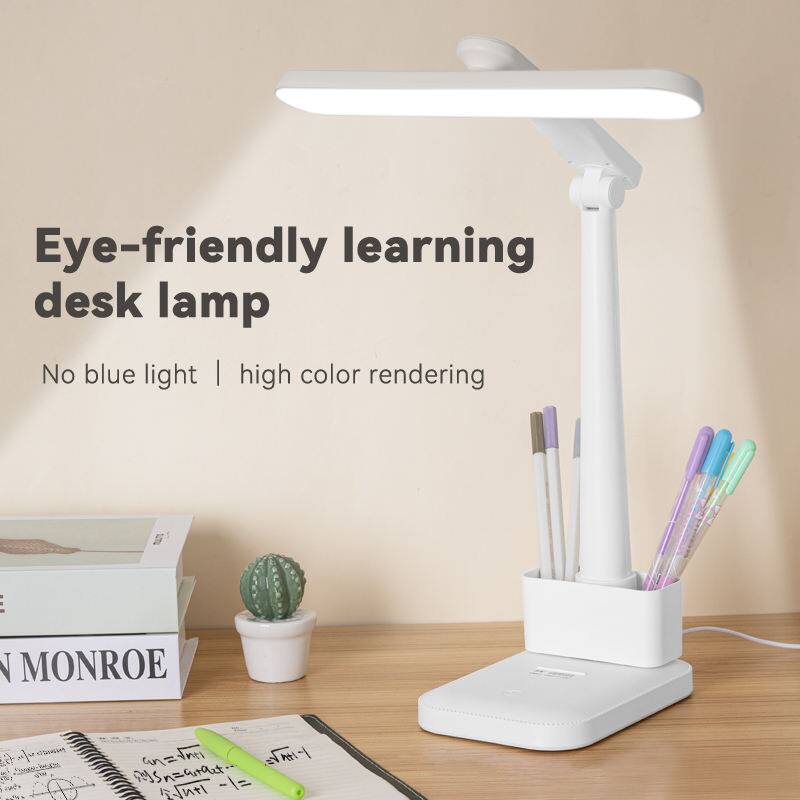 Eye-friendly learning desk lamp  
No blue light | high color rendering