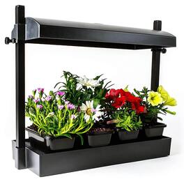 SunBlaster - 1600218 T5HO Grow Light Garden Micro w/ 1 Strip Light & T5 Reflector - Black