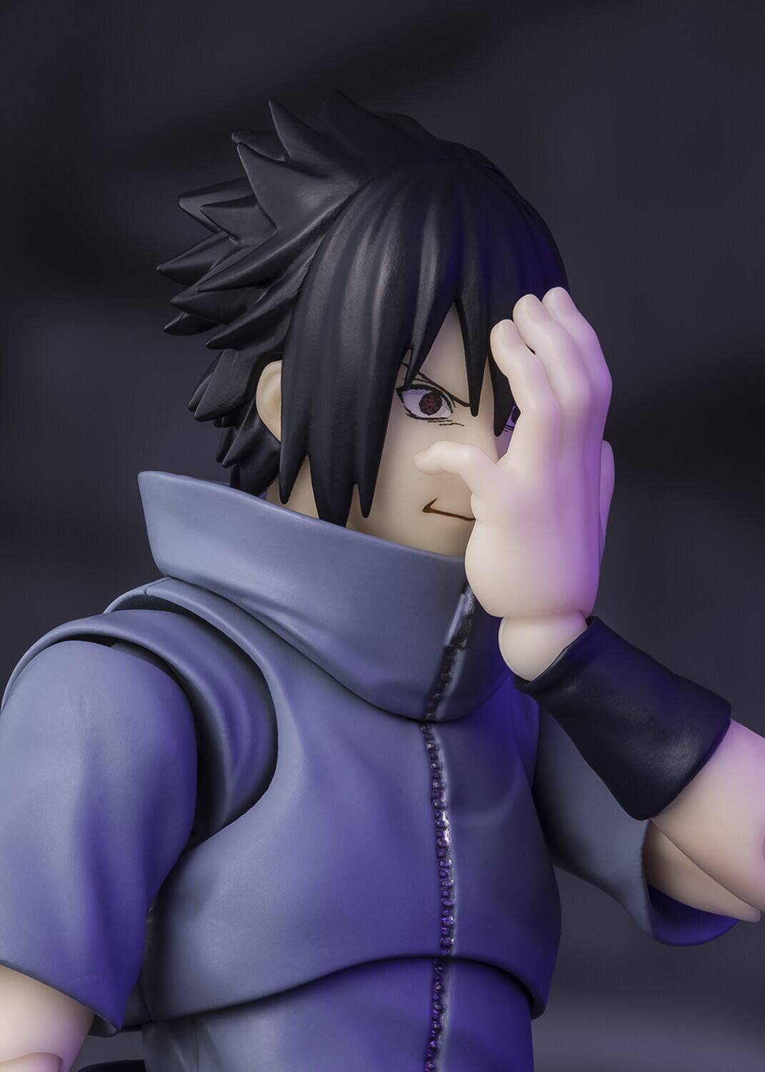 Alt View 4. PopMarket - Tamashii Nations - Naruto - S.H.Figuarts - Sasuke Uchiha Solitary Shinobi Action Figure   - COLLECTIBLES - Multicolor.