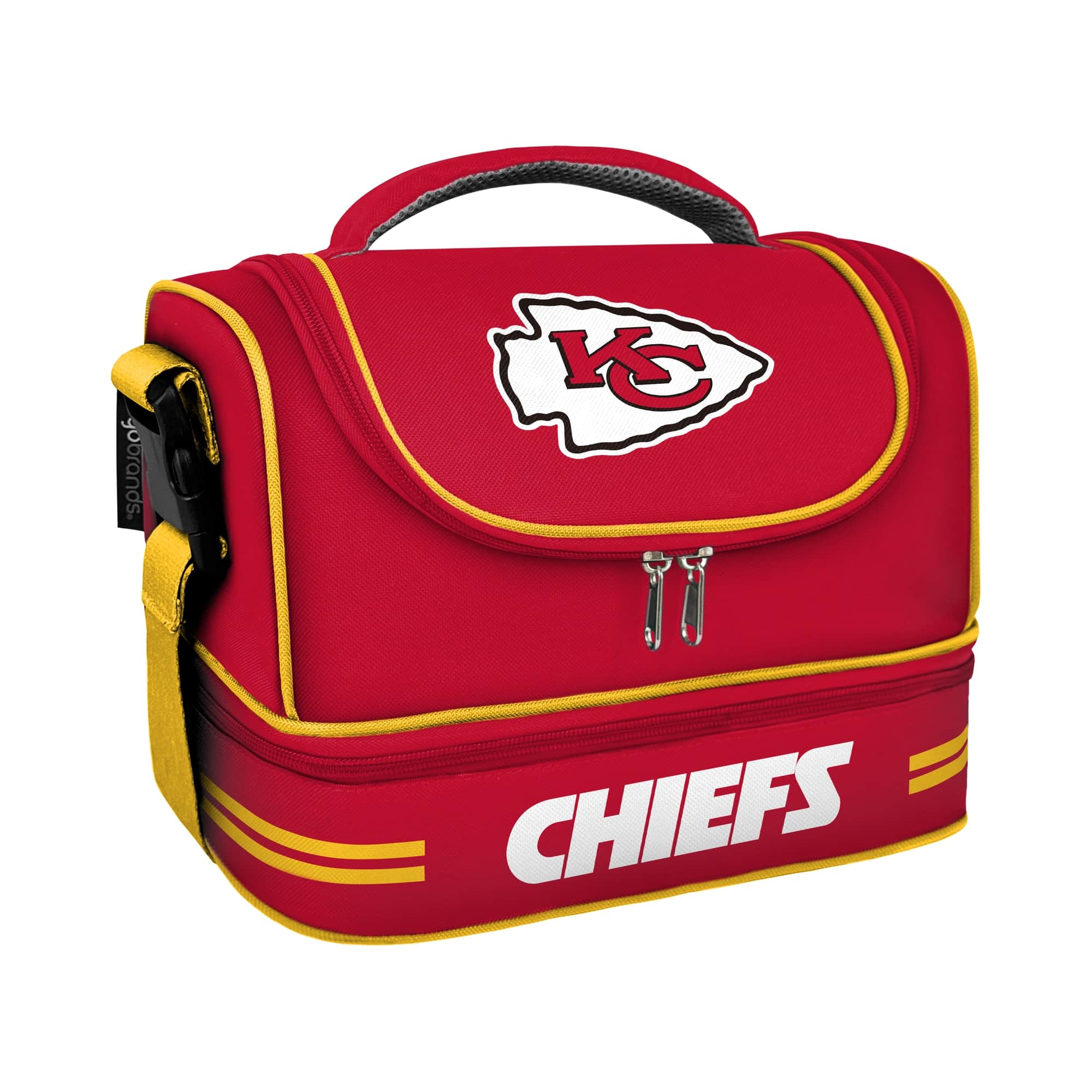 Logo Brands - Kansas City Chiefs Lunch Cooler - Red