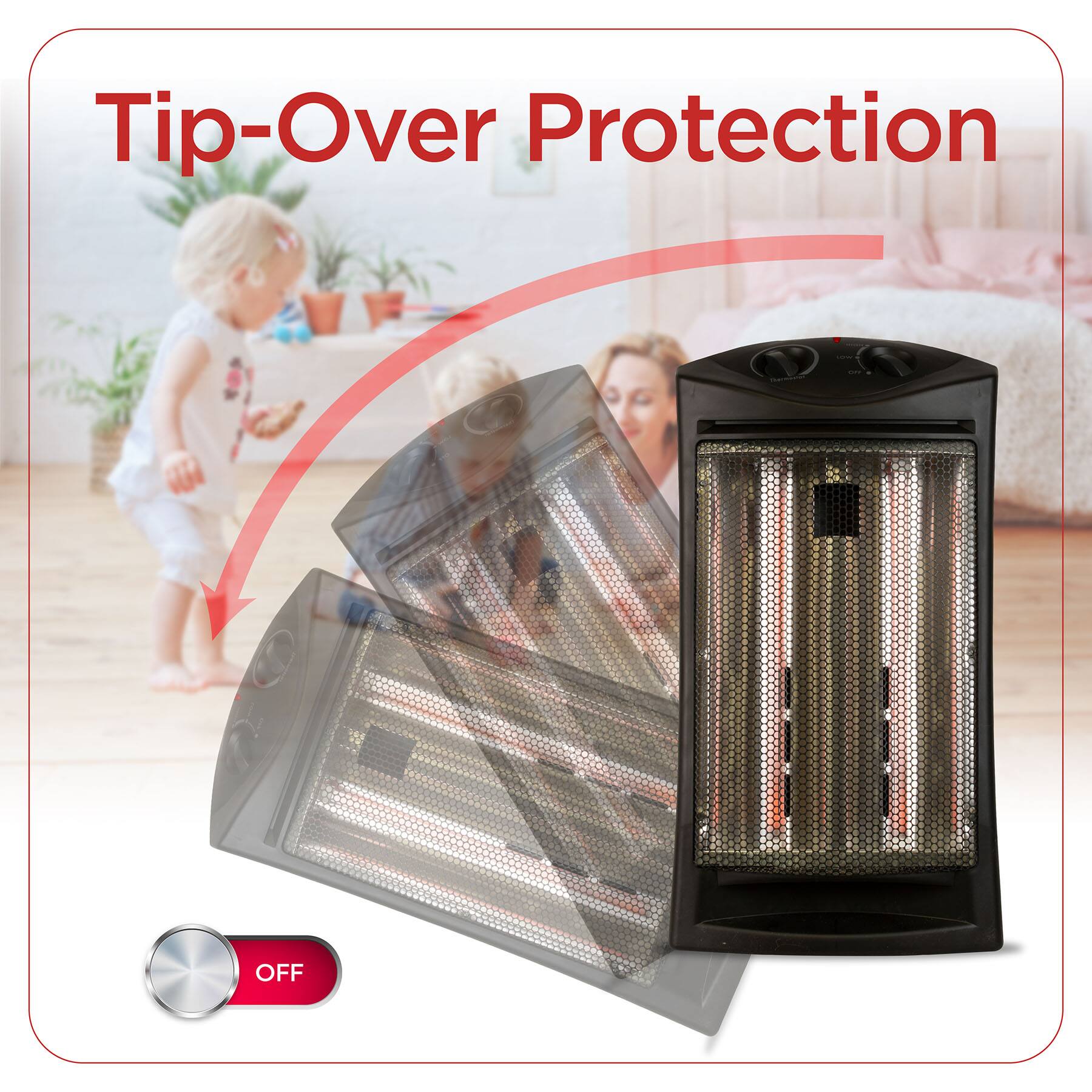 Tip-Over Protection, OFF