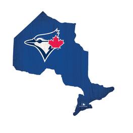 Fan Creations - Toronto Blue Jays 12" Logo State Sign - Multicolor