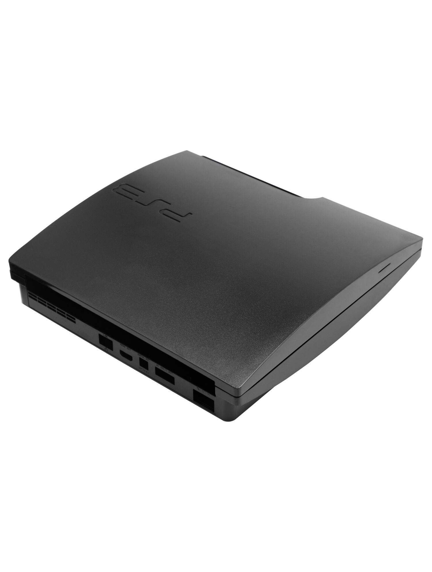 Back. MobileSentrix - Top & Bottom Housing Casing Replacement Compatible For PlayStation 3 Slim - Black - Black.