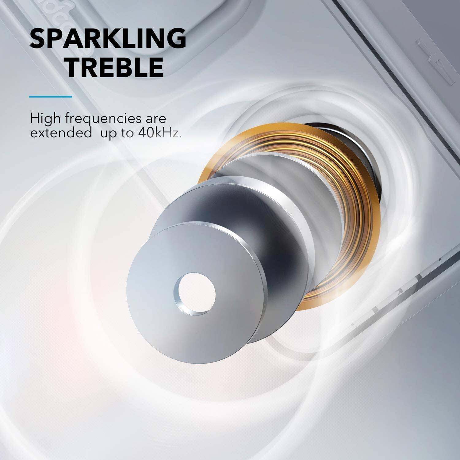 dcc SPARKLING TREBLE High frequencies are extended up to 40kHz.