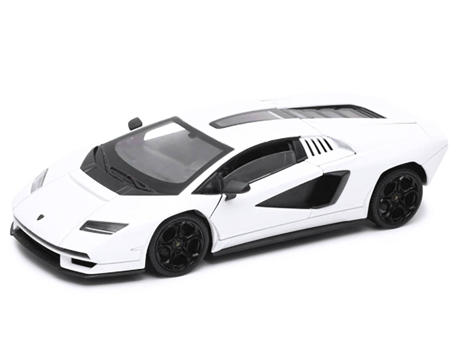 Alt View 1. Welly - Lamborghini Countach LPI 800-4 White "NEX Models" Series 1/24 Diecast Model Car by Welly.