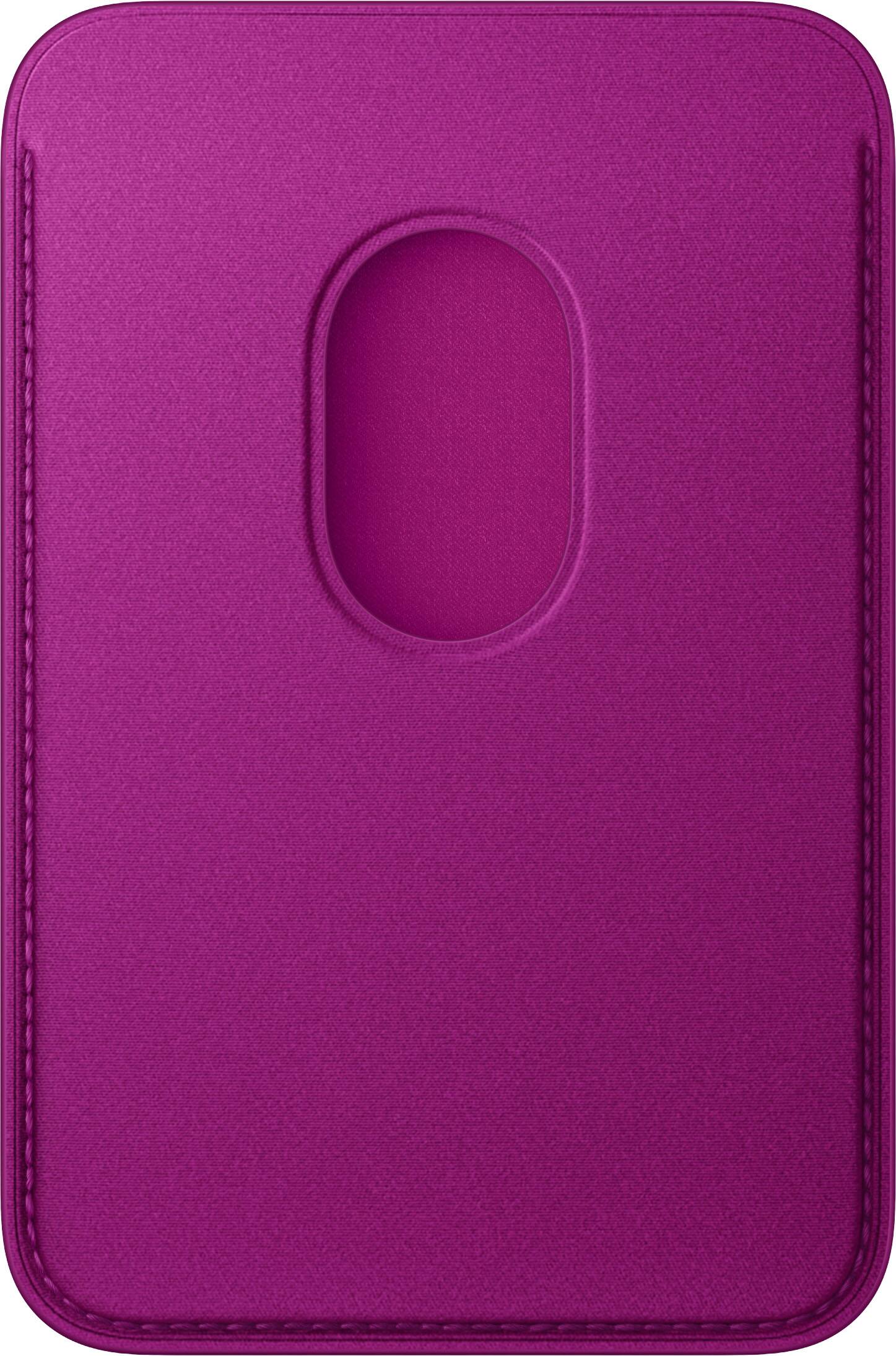 Alt View 1. Apple - iPhone FineWoven Wallet with MagSafe (2026) - Magenta.