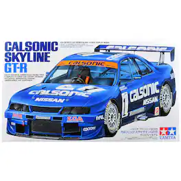 Model Kit Nissan Skyline GT-R "Calsonic" 1/24 Scale Model by Tamiya