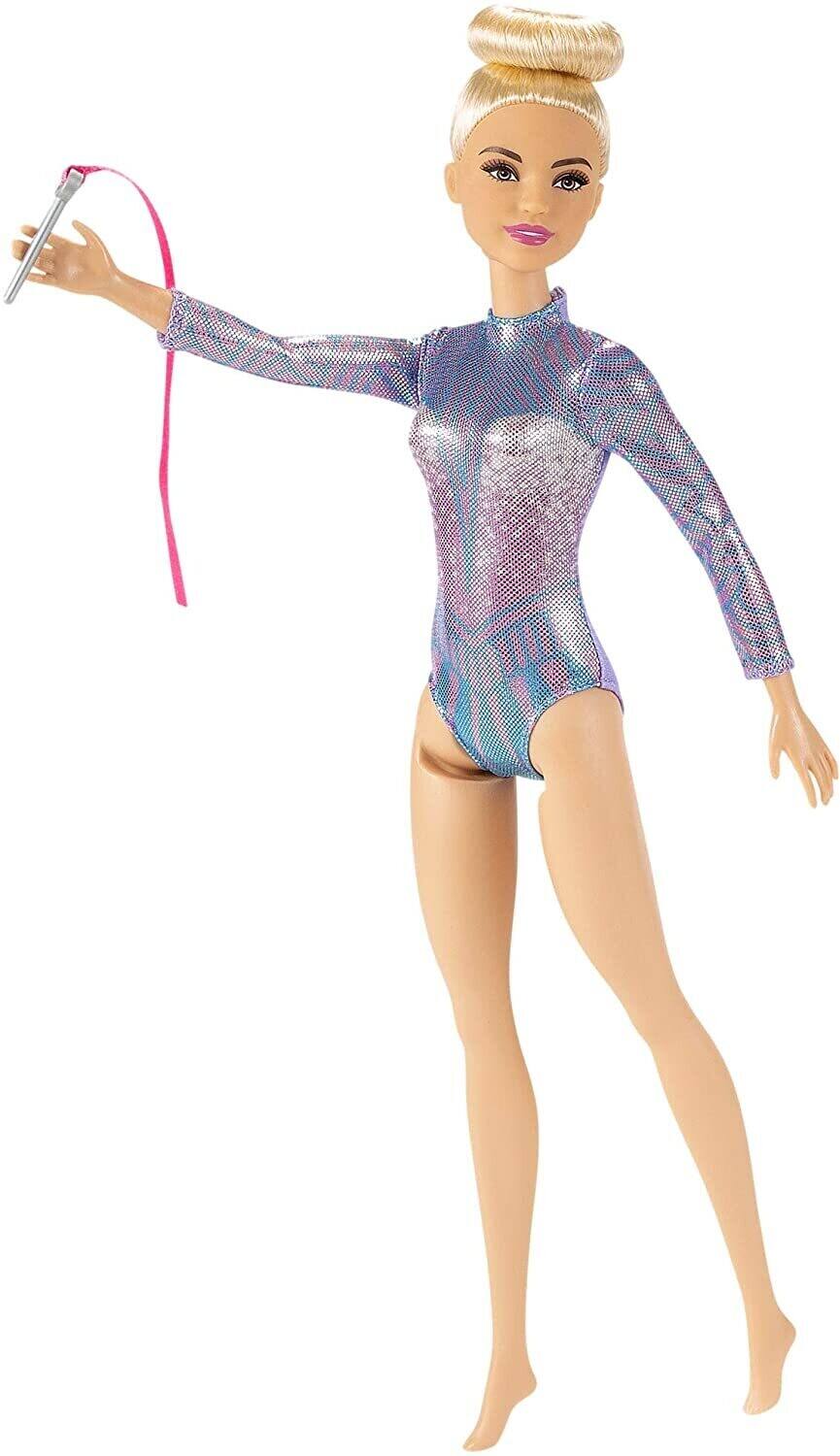 Alt View 2. Mattel - Barbie Rhythmic Gymnast, Blonde   - Collectibles - Multicolor.