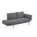 Alt View 2. Serta - Molecule Casual Convertible Sofa - Dark Grey.