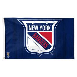 WinCraft - New York Rangers 3- x 5- Single-Sided Retro Deluxe Flag - Multicolor