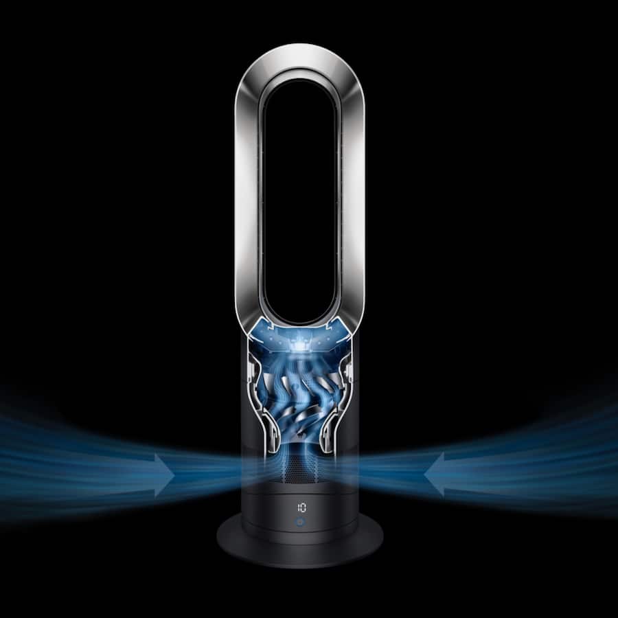 Dyson Hot+Cool AM09 Tower, Heater and Fan Iron/blue 573787-01 Dyson Hot+Cool AM09 Tower, Heater and Fan Iron/blue 573787-01