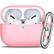 Front. Entronix - Entronix Soft-Touch Liquid Silicone Case for AirPods Pro 1st/2nd Generation - Light Pink.