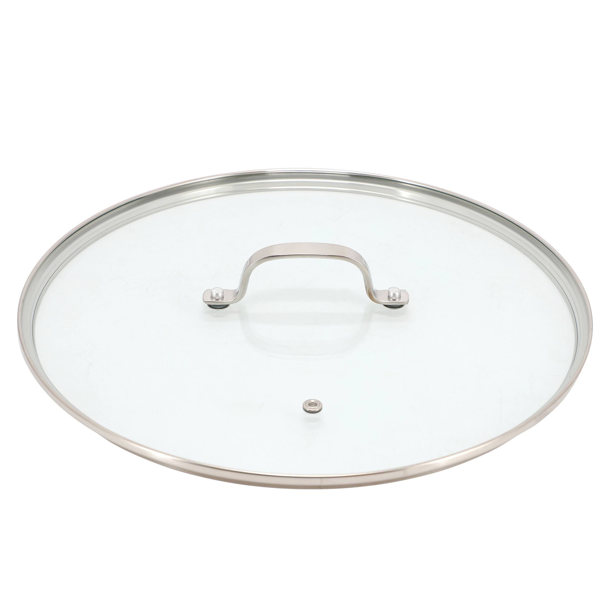 Alt View 4. Better Chef - Better Chef 12.5 Inch 3 Ply Stainless Steel Nonstick Wok with Lid in Silver - Silver.