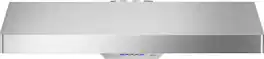 Zephyr - 36 inches - Externally Vented - Under cabinet Range Hood - Stainless Steel