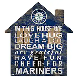 Fan Creations - Seattle Mariners 12'' Team House Sign - Multicolor