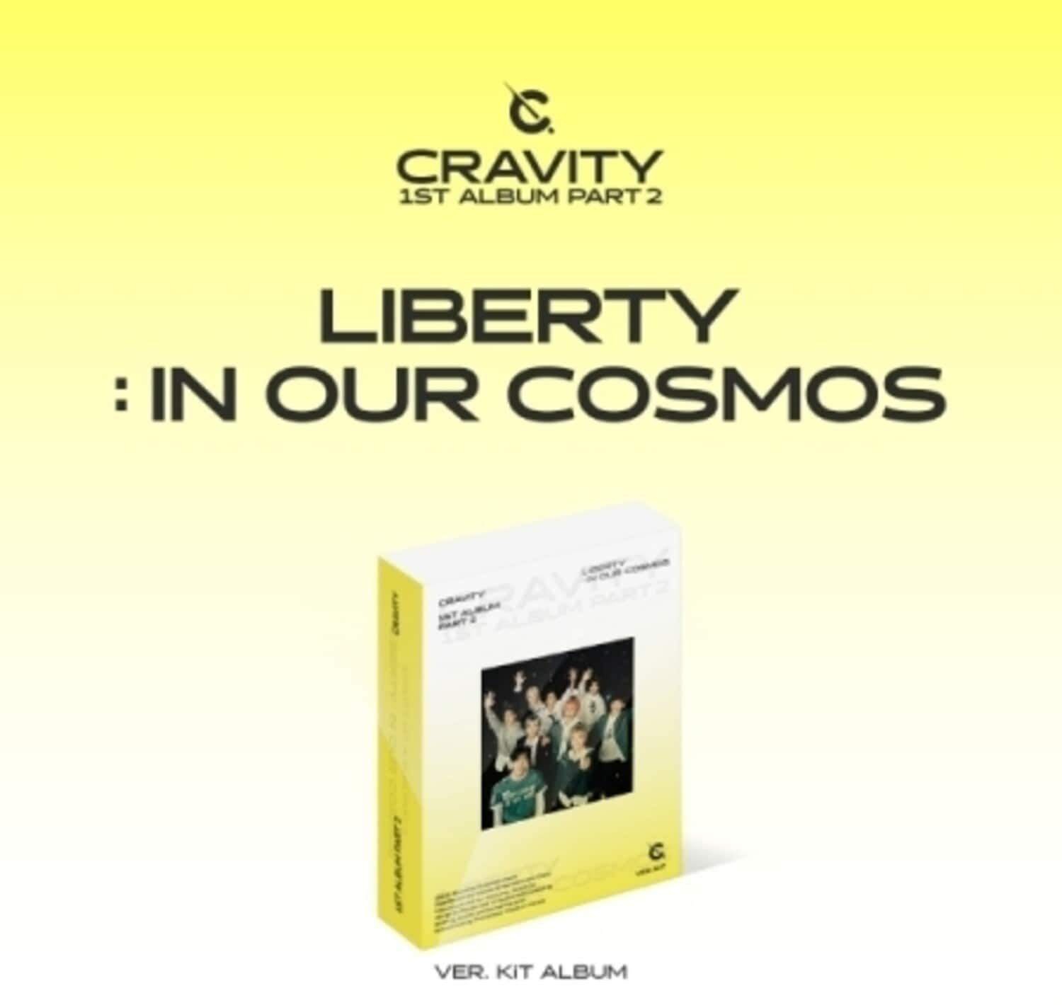 Cravity - Liberty: In Our Cosmos (Air Kit) (Deluxe Box w/Title & Credit Card, Group Postcard Set, - DISCLESS DIGITAL [Digital Download] price history on PriceWatchPro