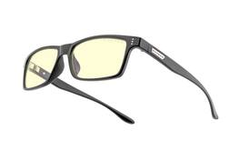 GUNNAR - Gaming Glasses - Cruz, Amber Neutral Lens - Blue Light Blocking, Relieve Dry Eye, For Cross Room Veiwing - Onyx