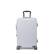 Angle. TUMI - 19 Degree Frame International 4 Wheel Carry On - Pearl Gray Texture.